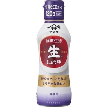 ヤマサ 鮮度生活 特選生しょうゆ 300mlx12 ヤマサ醤油