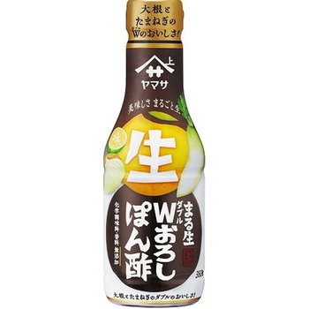 ヤマサ まる生W おろしぽん酢  パック 360mlx12 ヤマサ醤油