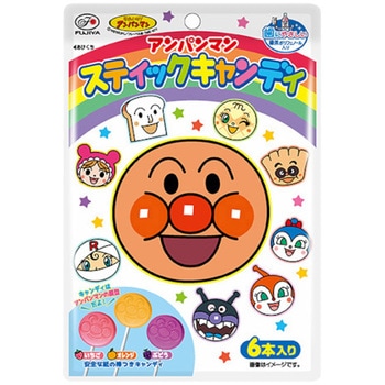 不二家 アンパンマンスティックキャンディ 6本x12 不二家