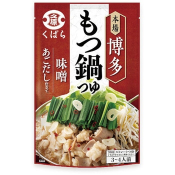 くばら 博多もつ鍋つゆ 味噌 700gx12 久原醤油