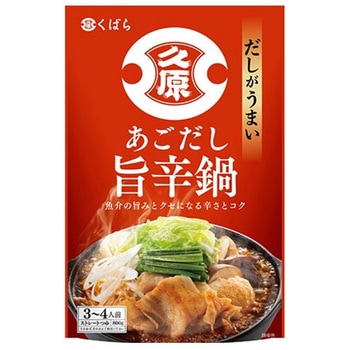 くばら あごだし旨辛鍋 800gx12 久原醤油