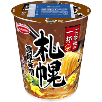 エースコック ご当地の一杯 札幌 濃厚味噌 64g x12 エースコック