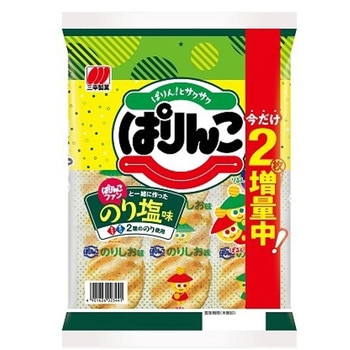 三幸製菓 ぱりんこ のり塩味 32枚x12 三幸製菓