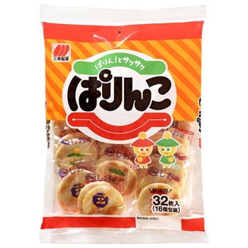 三幸製菓 ぱりんこ 32枚x12 三幸製菓