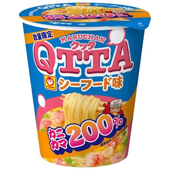 マルちゃん QTTA シーフード味 カップ 77gx12 東洋水産(マルちゃん)