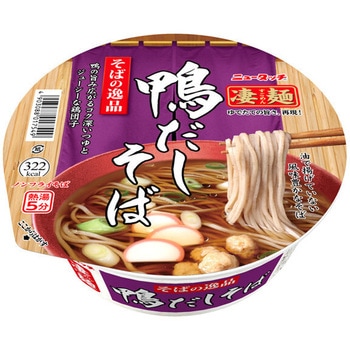 ニュータッチ 凄麺 そばの逸品鴨だしそば 117gx12 ヤマダイ(ニュータッチ)