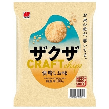 三幸 ザクザ 快晴しお味 57gx16 三幸製菓