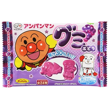 不二家 アンパンマングミ ぶどう 6粒x20 不二家