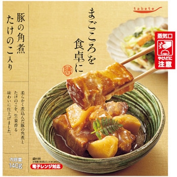tabeteまごころを食卓に 膳 豚の角煮たけのこ入り 140gx30 国分グループ本社
