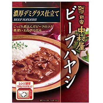 中村屋 ビーフハヤシ濃厚デミグラス仕立て 180gx5 中村屋