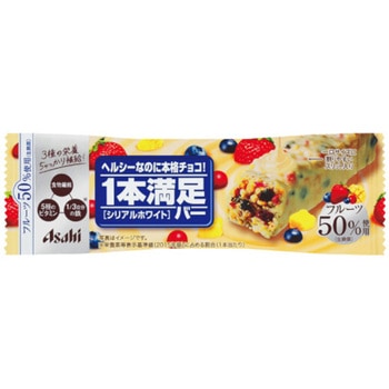 アサヒ 1本満足バー シリアルホワイト 1本x9 アサヒグループ食品