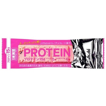 アサヒ 1本満足バー プロテイン ストロベリー 1本x9 アサヒグループ食品