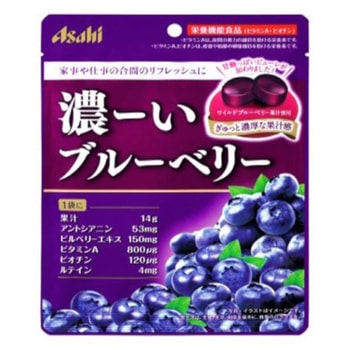 アサヒ 濃ーいブルーベリー 84gx6 アサヒグループ食品