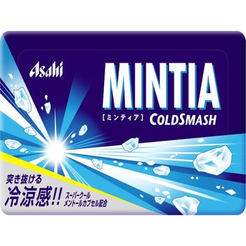 アサヒ ミンティア コールドスマッシュ 50粒x10 アサヒグループ食品