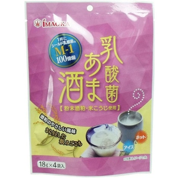 今岡製菓 乳酸菌あま酒 18gx4袋x10 今岡製菓