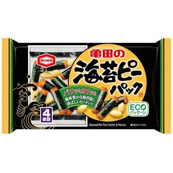 亀田製菓 海苔ピーパック 85gx12 亀田製菓