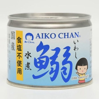 伊藤食品 あいこちゃん 鰯水煮食塩不使用 190gx24 伊藤食品