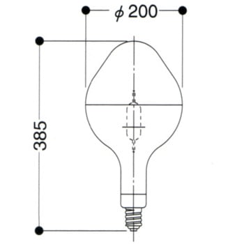 BHRF220V 750W アイ セルフバラスト水銀ランプ(反射形) 1個 岩崎電気  