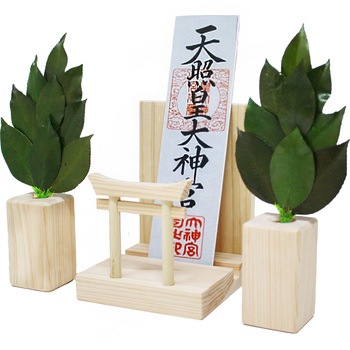 ミニS榊 鳥居付き 神棚セット A&K