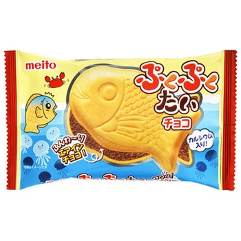 名糖 ぷくぷくたい エアインチョコ 1個x10 - 名糖産業