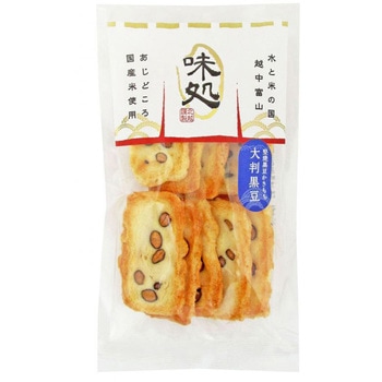 北越 味処大判黒豆 9枚x8 - 北越