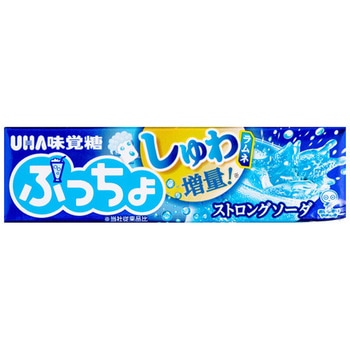 味覚糖 ぷっちょスティック ストロングソーダ 10粒x10 UHA味覚糖