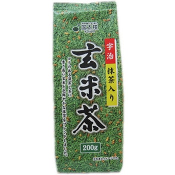 国太楼 宇治抹茶入 玄米茶 200gx12 国太楼