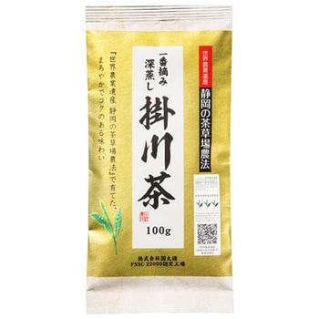 国太楼 静岡の茶草場農法 一番摘み掛川茶 100gx12 - 国太楼