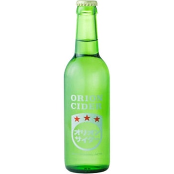 友桝飲料 オリオンサイダー 瓶 330mlx24 友桝飲料