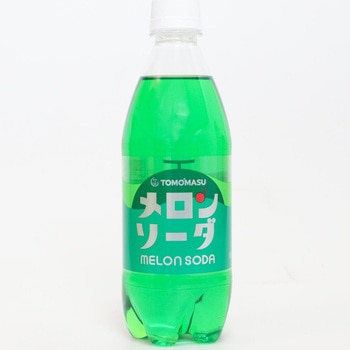 友桝飲料 メロンソーダ ペット 500mlx24 友桝飲料