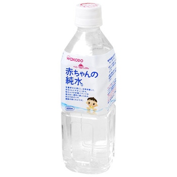 和光堂 ベビーのじかん 赤ちゃんの純水ペット 500mlx24 和光堂