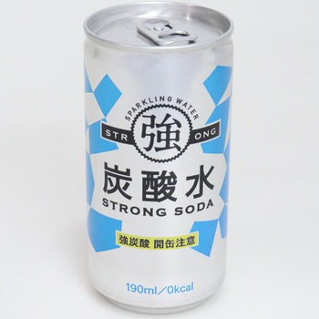 友桝飲料 強炭酸水 缶 190mlx30 友桝飲料