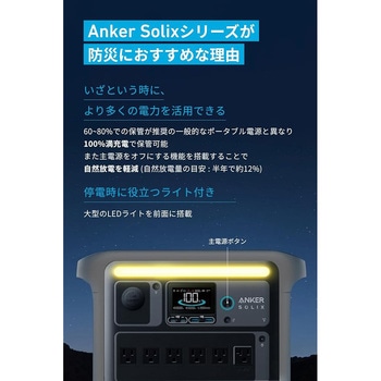 Anker Solix C1000 Portable Power Station Anker(アンカー)