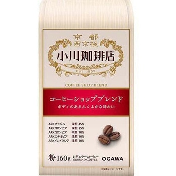 小川珈琲 コーヒーショップブレンド  粉 160gx25 小川珈琲