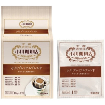小川珈琲 プレミアムブレンド ドリップコーヒー 70gx6 小川珈琲