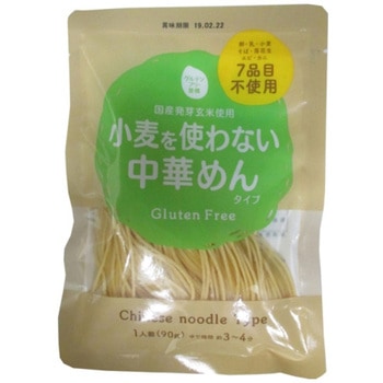 大潟村 グルテンフリー小麦を使わない中華麺 90gx12 大潟村あきたこまち生産者協会