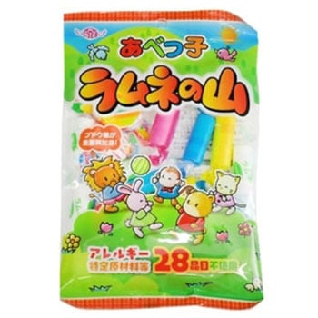 安部 ラムネの山 72gx20 安部製菓