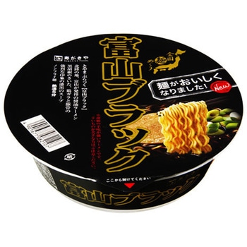 寿がきや 全国麺めぐり富山ブラックラーメン カップ 108gx24 寿がきや食品