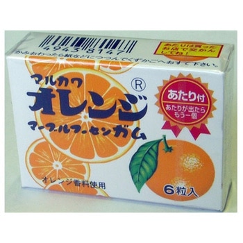 丸川製菓 20 オレンジマーブルガム 6粒x33 丸川製菓