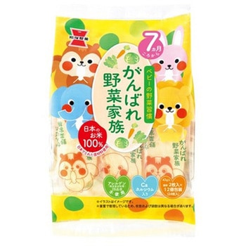岩塚 がんばれ野菜家族 43g x6 岩塚製菓
