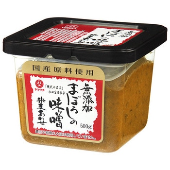 山内 無添加まぼろしの味噌米麦合せカップ 500gx6 山内本店