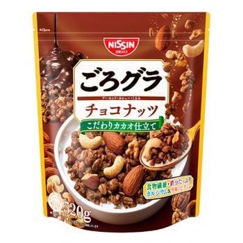 日清シスコ ごろグラ チョコナッツ 320gx6 日清シスコ