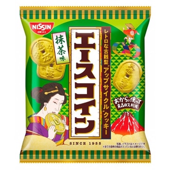 日清シスコ エースコイン 抹茶味 75gx10 日清シスコ