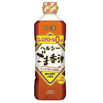 日清オイリオ ヘルシーごま香油  ペット 600gx10 日清オイリオ