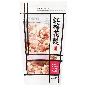 常陸屋 紅梅花麸 チャック付 27gx10 常陸屋本舗