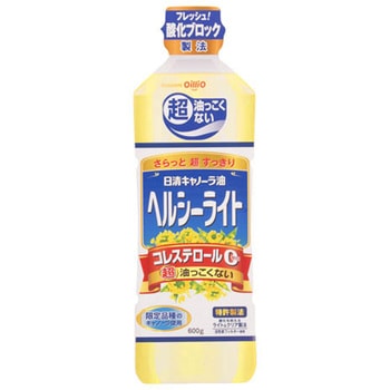 日清オイリオ キャノーラ油ヘルシーライト 600gx10 日清オイリオ