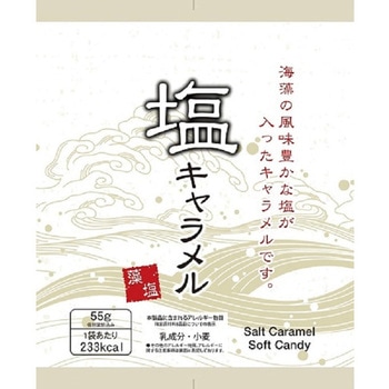 日邦 塩キャラメル 55gx12 日邦製菓
