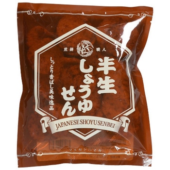 まるせん米菓 半生しょうゆせん 70gx12 まるせん米菓
