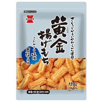 岩塚製菓 黄金揚げもち 塩味 120gx12 岩塚製菓