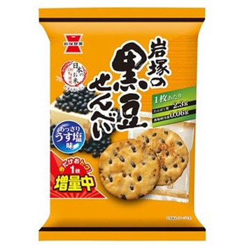 岩塚製菓  岩塚の黒豆せんべい 9枚x12 岩塚製菓